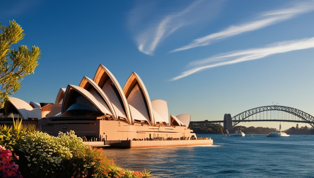 Leonardo Phoenix A scenic landscape of Australia featuring the 1 1